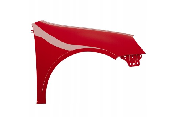 BLU Mudguard VW GOLF V 5 LY3D right red 03 09 front hatchback EAN GTIN 5906293109299