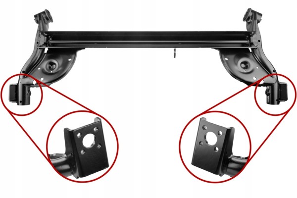 ZRZ RE 016 NTY REAR SUSPENSION BEAM Part manufacturer NTY