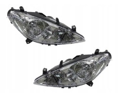 SET OF HEADLIGHTS PEUGEOT 307 H1 H7 2001 2005 NEW