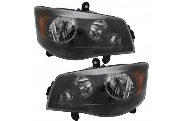 Headlight Lamp Europe Chrysler Town Country 08 Dodge Caravan Lift 11 set
