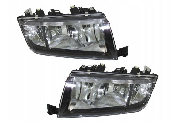 SET OF HEADLIGHTS SKODA FABIA 1999 2007