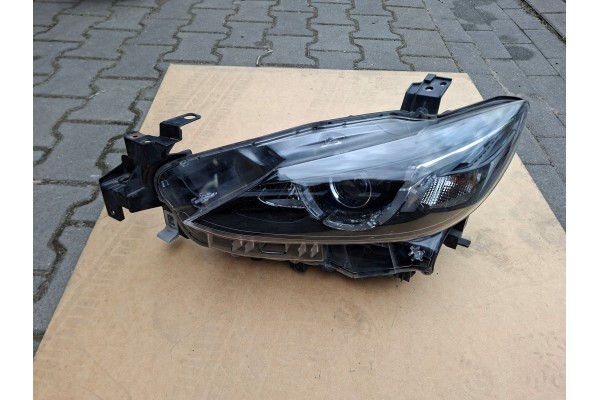 LAMP FRONT REFLECTOR MAZDA 6 III GJ LIFT FULL LED ORIGINAL LEFT WHOLE Catalog number of the part MAZDA 6 III GJ LIFT FULL LED L 