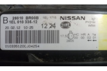 LAMP FRONT REFLECTOR NISSAN QASHQAI J10 LIFT 10 13 RIGHT EUROPE WHOLE Version European