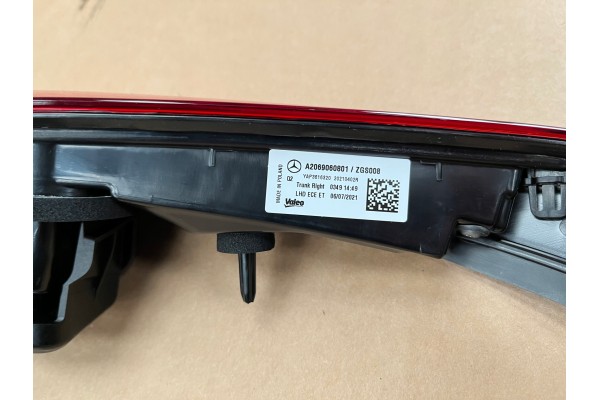 MERCEDES C CLASS ESTATE 2021 2024 W206 LAMPS REAR LED SET ORIGINAL Quality of parts according to GVO Q original with factory log