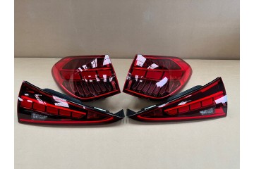 Juego de 4 Lámparas Traseras LED Originales Mercedes Clase C Estate 2