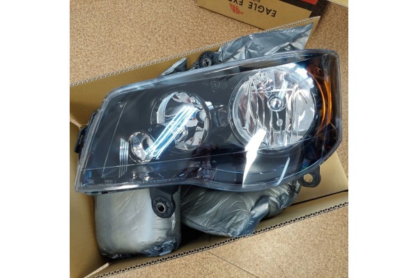 DODGE GRAND CARAVAN 11 LAMP LEFT RIGHT BLACK SET EUROPE Catalog number of the part 68206501AE 68206500AE 68206501AA 68206500AA 6