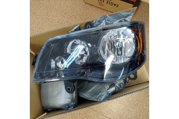 DODGE GRAND CARAVAN 11 LAMP LEFT RIGHT BLACK SET EUROPE Catalog number of the part 68206501AE 68206500AE 68206501AA 68206500AA 6
