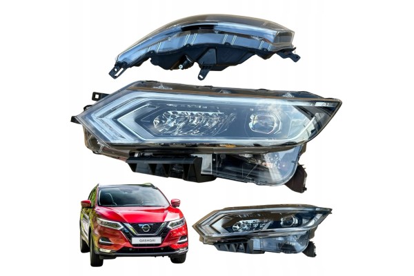 NISSAN QASHQAI J11 2017 2021 HEADLIGHT FULL LED LEFT ORIGINAL 26060HV05B