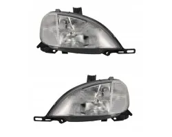 Juego de Faros Delanteros Halógenos TYC Izquierdo y Derecho para Mercedes ML-Klasse
