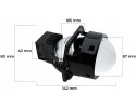 Lenses Projectors Lights Bi LED VEGA 3 24V Set 6000K Packaging status original