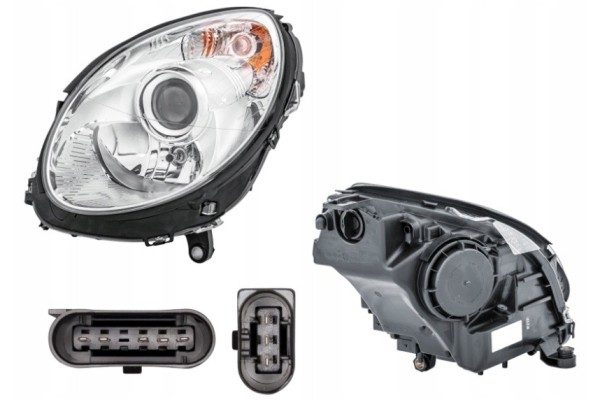 HEADLIGHT LAMP LEFT MERCEDES R CLASS V251 05 Height adjustment electric