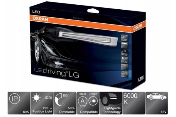 LEDriving LG LEDDRL102 OSRAM Daytime Running Headlight Kit Catalog number of the part LEDDRL102