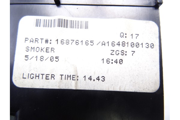 A1648100130 CENICERO MERCEDES-BENZ CLASE ML (BM 164)