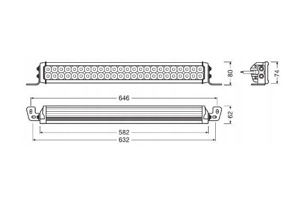 LONG RANGE LAMP LEDDL118 CB OSRAM Catalog number of the part LEDDL118 CB