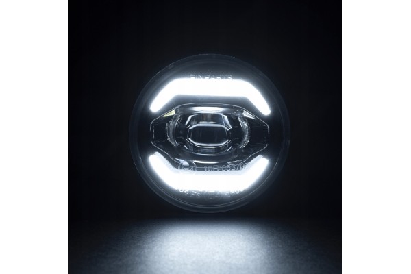 Lights DRL DUOLIGHT WHITE DL38 Installation side front