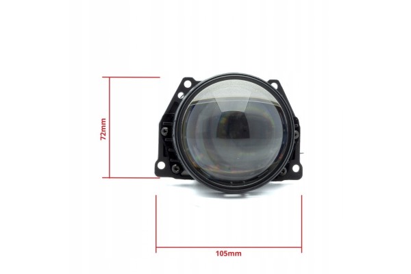 3 BI LED LENS 5500K COLD WHITE UNIVERSAL CANBUS PROJECTORS 36 45W Type of low beam headlights LED