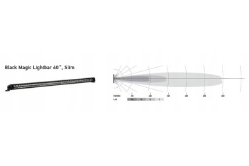 HELLA 1FJ 358 176 321 LONG RANGE REFLECTOR LEDBAR 40 8500LM BLACK MAGIC Car type passenger cars