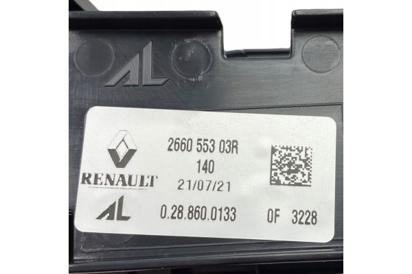 Luz Diurna LED Izquierda Original Renault Captur 17- 266055303R