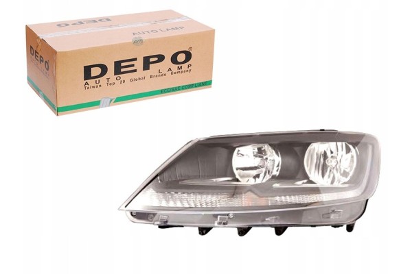 ST ALH 10 L HEADLAMP H7 H15 Headlamp 445 1127LMLDEM2 ABAKUS Catalog number of the original SEAT 7N5941005
