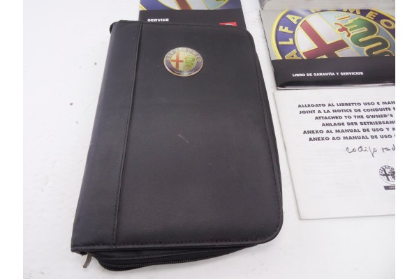 LIBRO MANUAL HERRAMIENTAS ALFA ROMEO GT (125) 2.0 JTS 16V Progression 2004 LIBRO MANUAL 209542 ALFA ROMEO - 2