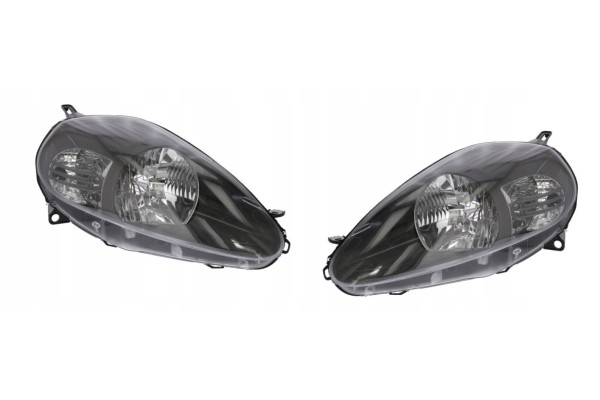 FIAT GRANDE PUNTO 05 08 ABARTH NEW HEADLIGHT SET PINS IN 4 ROWS
