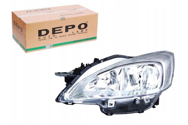 HEADLIGHT PEUGEOT 508 AND 11 10 12 18 LEFT