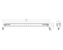 BEAM PANEL LED BAR SIBERIA SR 22 8000Lm Shape rectangular