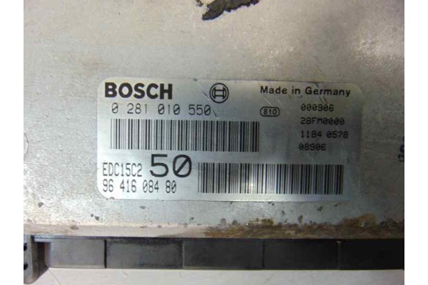 9641608480  CENTRALITA MOTOR UCE CITROEN XSARA BERLINA 2.0 HDi 66kW Premier 9641608480 186291 CITROEN - 2