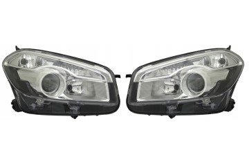 NISSAN QASHQAI J10 04 10 05 14r HEADLIGHT LAMP FRONT D1S H7 Height adjustment electric