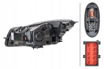 HEADLIGHT LAMP 1ZT 009 631 321 HELLA OPEL Packaging status original