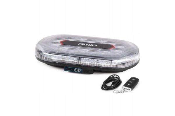 Bezdrotova svetelna lista LED R65 R10 326x186x63 26W 12 24V AMiO 04369