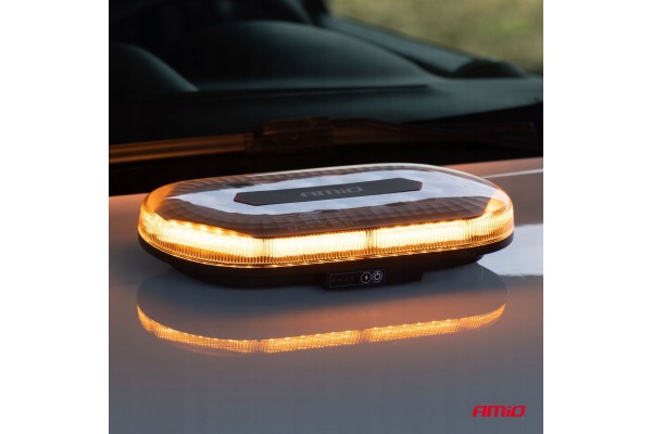 Bezdrotova svetelna lista LED R65 R10 326x186x63 26W 12 24V AMiO 04369 Product weight with unit packaging 1 69 kg
