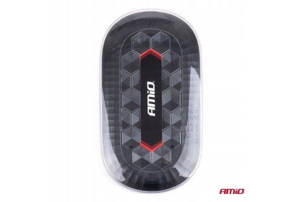 Bezdrotova svetelna lista LED R65 R10 326x186x63 26W 12 24V AMiO 04369 Additional information bulbs included