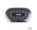 Bezdrotova svetelna lista LED R65 R10 326x186x63 26W 12 24V AMiO 04369 Color orange