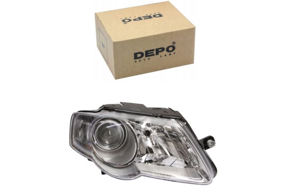 FRONT RIGHT HEADLIGHT VW PASSAT B6 Installation side right