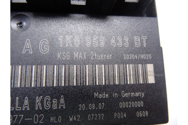 1K0959433BT MODULO ELECTRONICO SEAT LEON (1P1) Comfort Limited 2007 1K0959433BT 209905 SEAT - 2