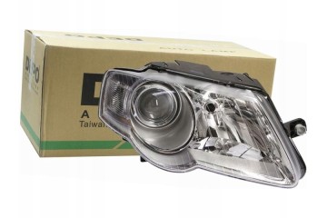 FRONT RIGHT HEADLIGHT VW PASSAT B6 Height adjustment electric