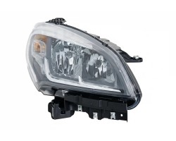 HEADLAMP LAMP RIGHT WITH MOTOR FOR ADJUSTMENT