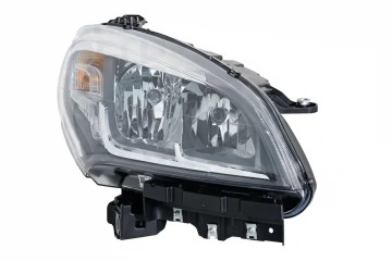 HEADLAMP LAMP RIGHT WITH MOTOR FOR ADJUSTMENT