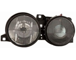 SET OF HEADLIGHTS BMW ECE BLK BM E30 88 91 H1 H1 W5W