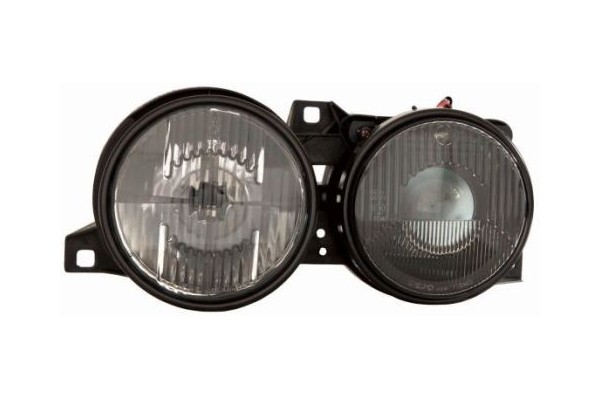 SET OF HEADLIGHTS BMW ECE BLK BM E30 88 91 H1 H1 W5W