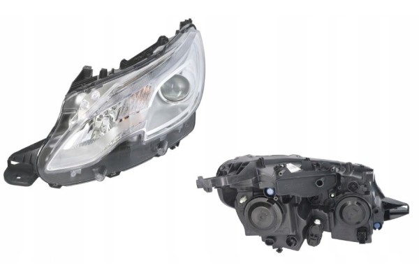 HEADLAMP LAMP LEFT PEUGEOT 2008 13 ORYG VALEO