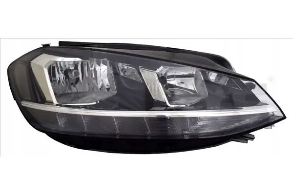 HEADLAMP LAMP LEFT WITH ELECTRIC MOTOR