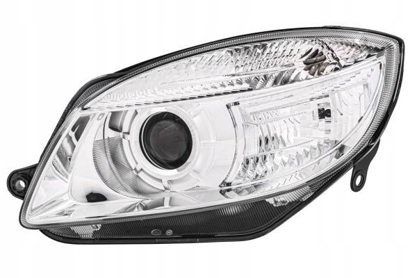 HEADLAMP LAMP LEFT WITH MOTOR FOR ADJUSTMENT