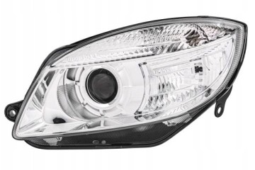 HEADLAMP LAMP LEFT WITH MOTOR FOR ADJUSTMENT