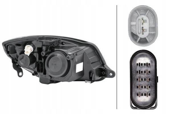 HEADLAMP LAMP LEFT WITH MOTOR FOR ADJUSTMENT Packaging status original