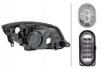 HEADLAMP LAMP LEFT WITH MOTOR FOR ADJUSTMENT Packaging status original