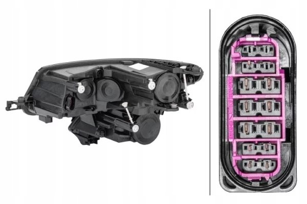 Headlamp headlamp 1EF012 669 101 Part manufacturer Hella