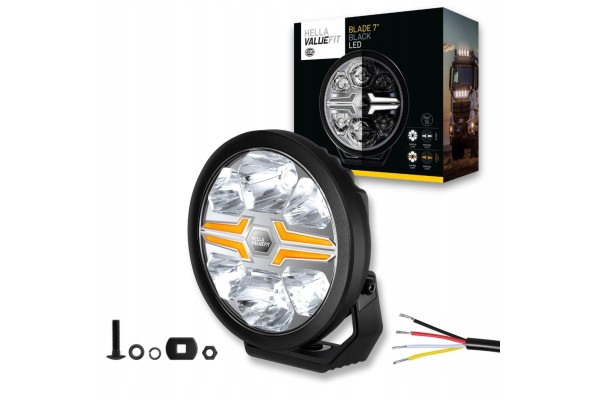 Long range headlamp Hella 1FJ 357 198 071 Packaging status original