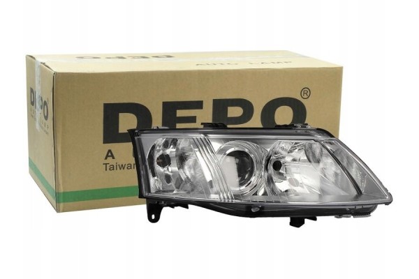 HEADLAMP Right Saab 93 2002 H7 Additional information adjustment motors included